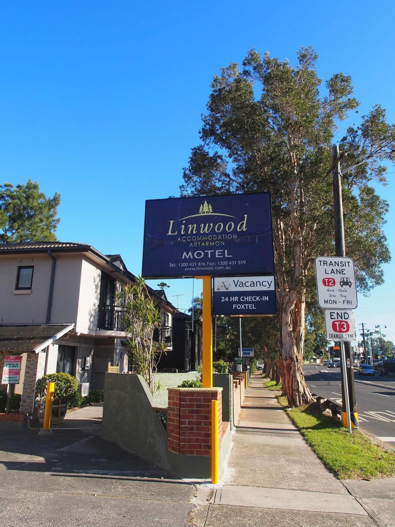 Linwood Lodge Motel Sídney Exterior foto